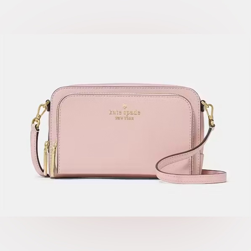 Kate Spade Staci Mini Crossbody Bag Leather,  Tutu Pink, Model: KG036 - Picture 5 of 11
